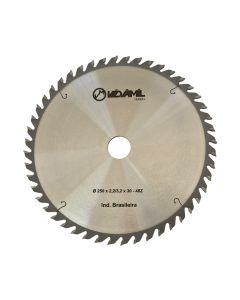 Lamina de Serra Circular 250mm 48 Dentes Furo 30mm